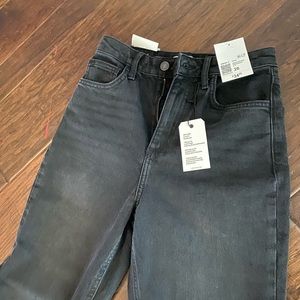 Forever 21 wide leg split jeans high waist